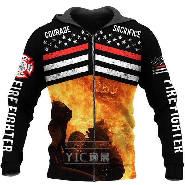 men's hoodies & sweatshirts 3d print firefighter fireman hoodie casual vintage long sleeve rescue cosplay men zipper oversized sweatsh, Black 
men's hoodies & sweatshirts 3d print firefighter fireman hoodie casual vintage long sleeve rescue cosplay men zipper oversized sweatsh, Black