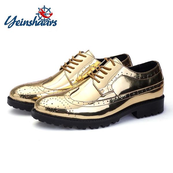 dress shoes men formal leather luxury fashion wedding oxford brand gold glitter brogue, Black
dress shoes men formal leather luxury fashion wedding oxford brand gold glitter brogue, Black