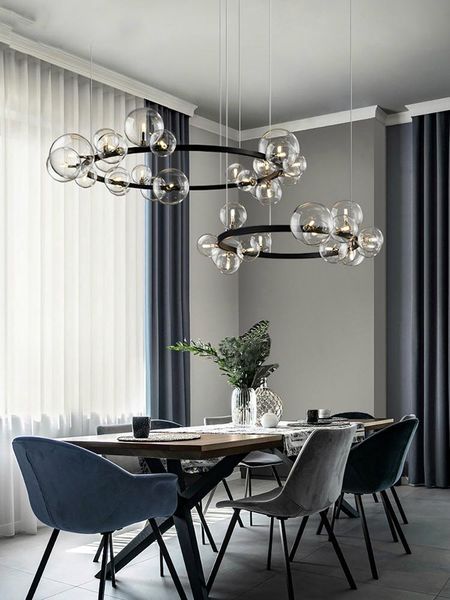 nordic led novelty glass bubble chandelier modern dining room lamp bedroom simple home living lighting chandeliers
nordic led novelty glass bubble chandelier modern dining room lamp bedroom simple home living lighting chandeliers