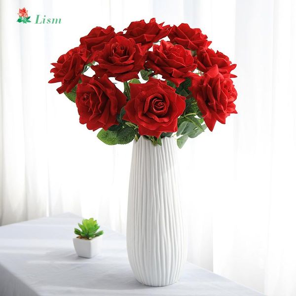 decorative flowers & wreaths 10 pcs rose artificielle flower silk 50cm high wedding decoration luxury home decor valentine day gift
decorative flowers & wreaths 10 pcs rose artificielle flower silk 50cm high wedding decoration luxury home decor valentine day gift