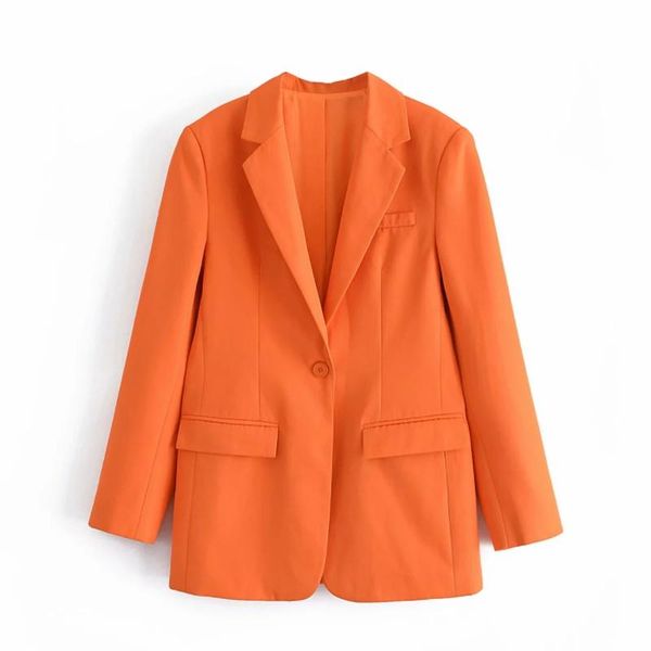 women's jackets women orange casual suit coat female long sleeve outerwear office lady loose c1168, Black;brown
women's jackets women orange casual suit coat female long sleeve outerwear office lady loose c1168, Black;brown