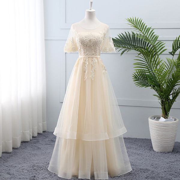 champagne long-style bridesmaids party dress new-style banquet graduation ceremony shoulder party dress vestidos de fiesta, White;pink
champagne long-style bridesmaids party dress new-style banquet graduation ceremony shoulder party dress vestidos de fiesta, White;pink