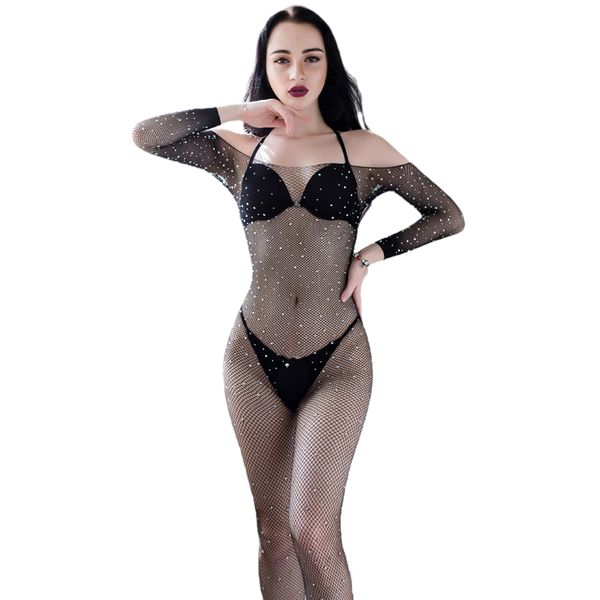 bling crystal bodystockings mesh fishnet tights women sexyy transparent lingerie elastic nylon catsuit bodysuit cosplay costumes, Red;black
bling crystal bodystockings mesh fishnet tights women sexyy transparent lingerie elastic nylon catsuit bodysuit cosplay costumes, Red;black