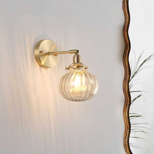 nordic wall lamp copper led gold wall lamp beside bedroom bathroom mirror bule glass glass applique murale
nordic wall lamp copper led gold wall lamp beside bedroom bathroom mirror bule glass glass applique murale
