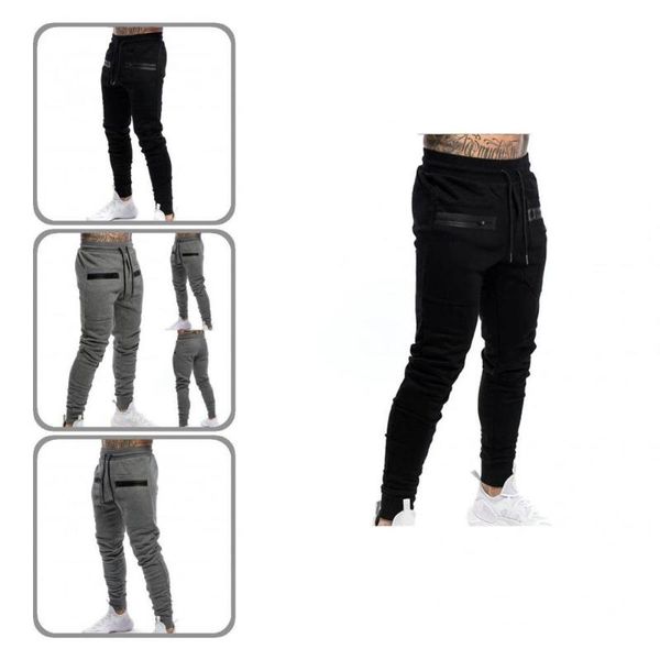 men's pants breathable skin-touch solid color drawstring men fitness for outdoor sports, Black
men's pants breathable skin-touch solid color drawstring men fitness for outdoor sports, Black