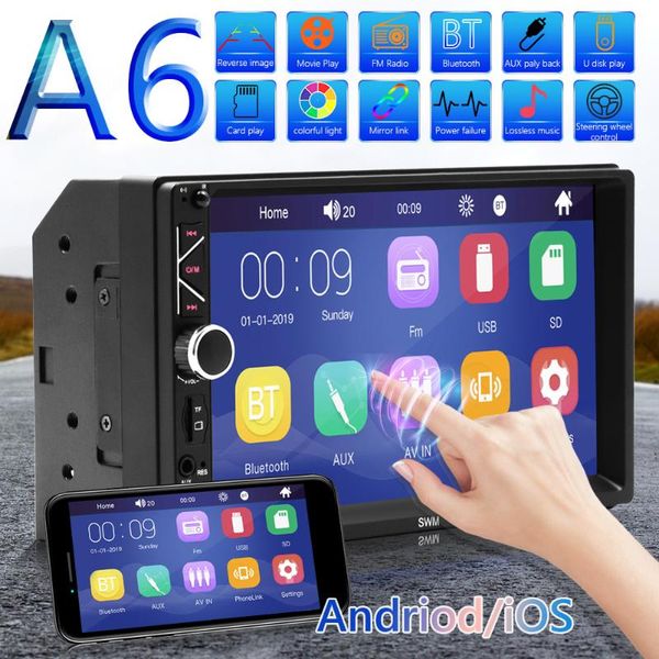 player touch screen hd multimedia players double din head unit 7 inch display bluetooth aux radio car dvd
player touch screen hd multimedia players double din head unit 7 inch display bluetooth aux radio car dvd