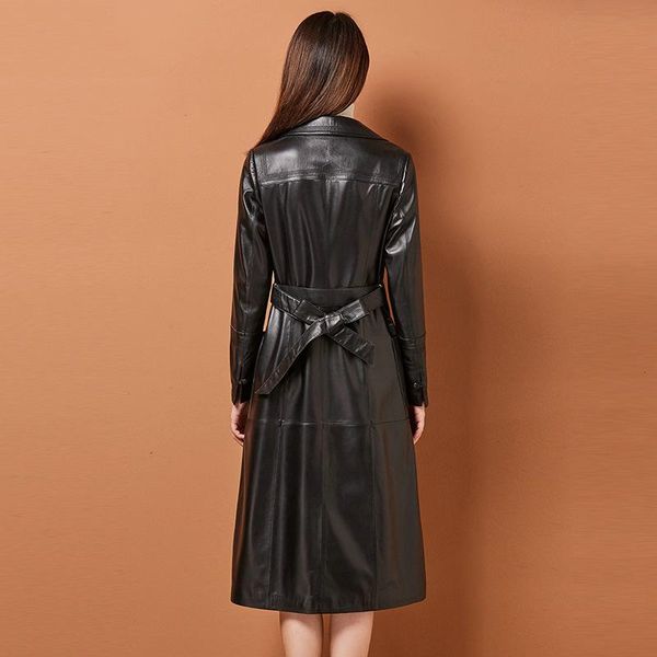 women's leather & faux womens sheepskin windbreaker designer winter notched jacket sashes single button slim black long coat fe
women's leather & faux womens sheepskin windbreaker designer winter notched jacket sashes single button slim black long coat fe