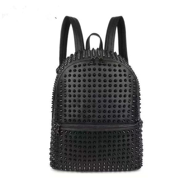 backpack europe and the united states fashion casual men personalized rivet travel bag multi-functional luggage leather back
backpack europe and the united states fashion casual men personalized rivet travel bag multi-functional luggage leather back