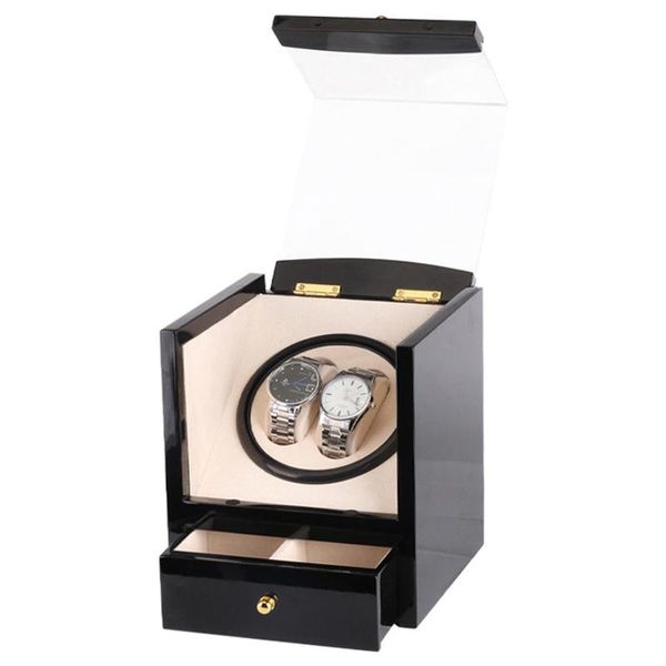 watch boxes & cases luxury electric shaker winder storage box mechanical display single motor automatic winding collection, Black;blue
watch boxes & cases luxury electric shaker winder storage box mechanical display single motor automatic winding collection, Black;blue