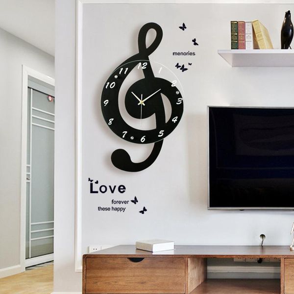 wall clocks clock personality creative musical note wooden children's room decoration electronic cartoon mute
wall clocks clock personality creative musical note wooden children's room decoration electronic cartoon mute