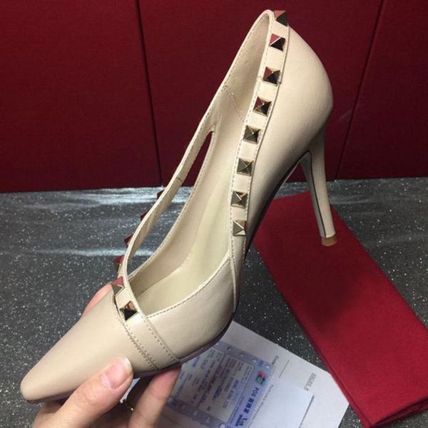 dress shoes elegant woman pumps black pointy leather rivets brand thin high heels evening party mujer fashion
dress shoes elegant woman pumps black pointy leather rivets brand thin high heels evening party mujer fashion