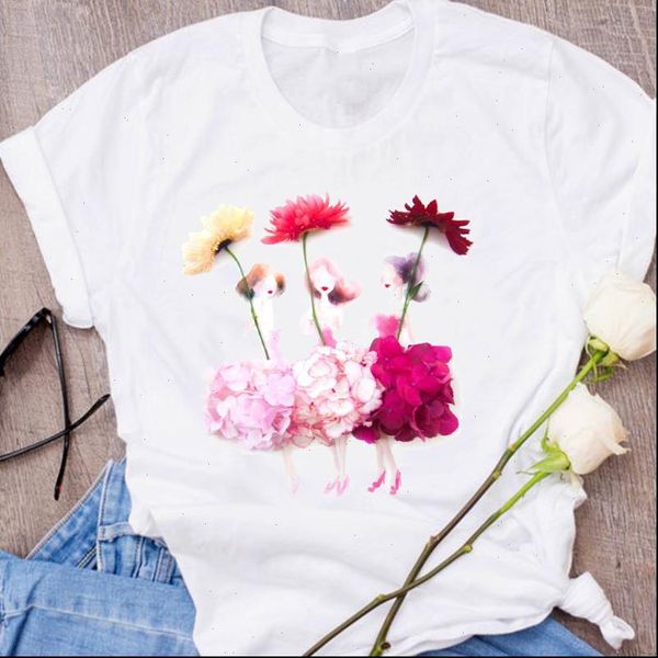 women graphic short sleeve girl 90s cute clothes floral flower lady clothing female tees print t shirt womens t shirt, White
women graphic short sleeve girl 90s cute clothes floral flower lady clothing female tees print t shirt womens t shirt, White