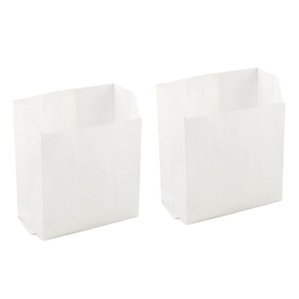50pcs/set disposable greaseproof paper bag french fries fried chicken packaging bag(white)
50pcs/set disposable greaseproof paper bag french fries fried chicken packaging bag(white)