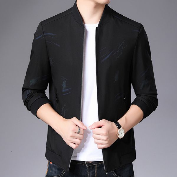 2021 coat spring autumn et busins leisure middle-aged and young trend men's baseball suit, Black
2021 coat spring autumn et busins leisure middle-aged and young trend men's baseball suit, Black