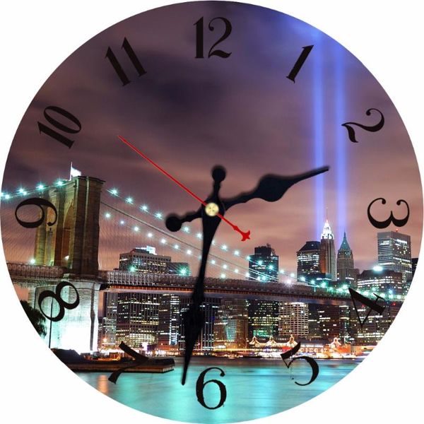 wall clocks clock night city bridge design relogio de parede large silent for living room decor saat home decoration watch
wall clocks clock night city bridge design relogio de parede large silent for living room decor saat home decoration watch