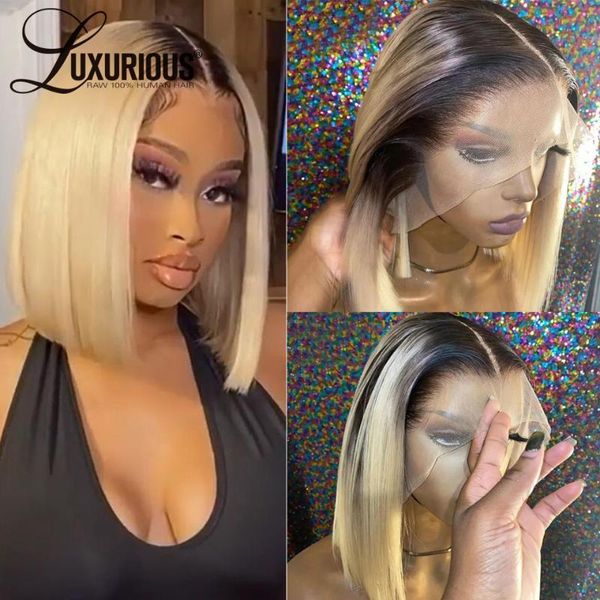 lace wigs 1b 613 blonde bob ombre human hair peruvian remy short colored for women straight transpaernt, Black;brown
lace wigs 1b 613 blonde bob ombre human hair peruvian remy short colored for women straight transpaernt, Black;brown