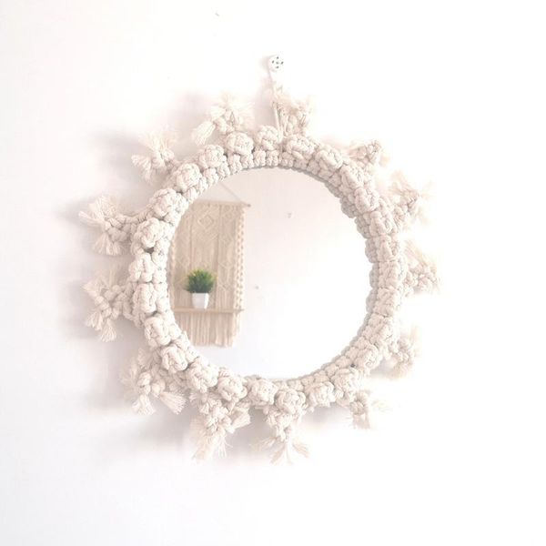 mirrors macrame mirror handmade tapestry makeup lighted compact home bedroom espejos decorativos wall decorations
mirrors macrame mirror handmade tapestry makeup lighted compact home bedroom espejos decorativos wall decorations