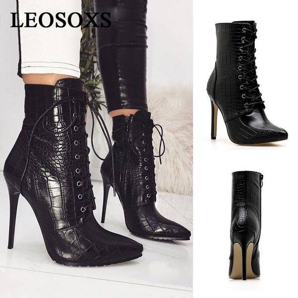 boots women woman ankle ladies pointed toe shoes female brand leather thin high heels girls black autumn
boots women woman ankle ladies pointed toe shoes female brand leather thin high heels girls black autumn