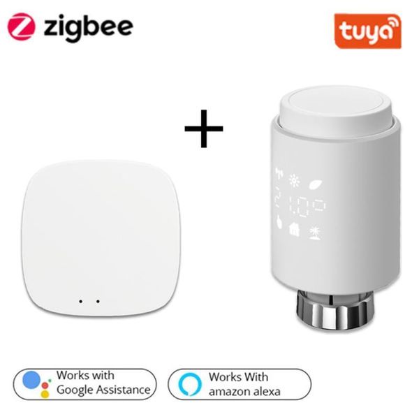 smart home control tuya zigbee3.0 radiator actuator programmable thermostatic valve temperature controller voice via alexa
smart home control tuya zigbee3.0 radiator actuator programmable thermostatic valve temperature controller voice via alexa