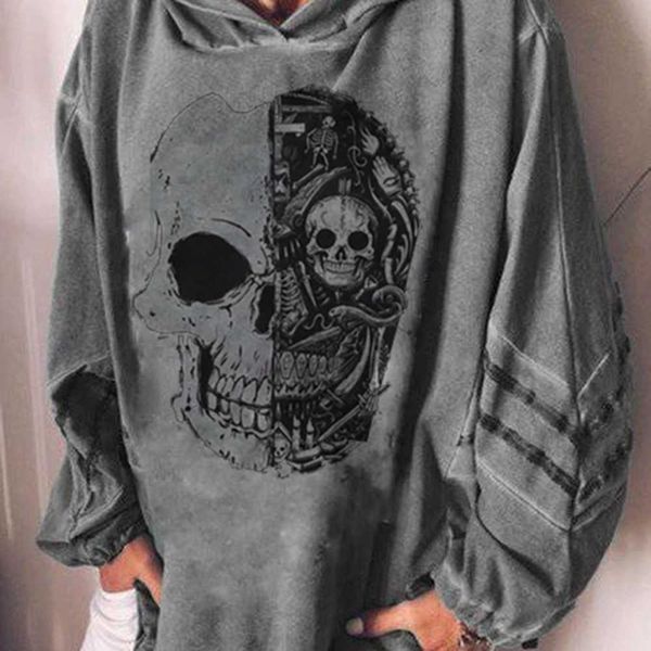 sweaters for women sweaters skulls pullovers loose casual women streetwear retro sweaters harajuku skull 210702, White
sweaters for women sweaters skulls pullovers loose casual women streetwear retro sweaters harajuku skull 210702, White