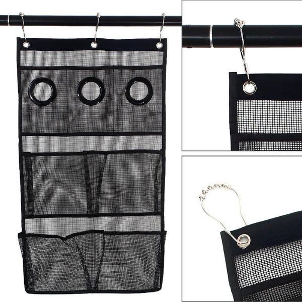 bathroom storage & organization 3-hole hanging bag with 7 pockets home organizer for make-up toilet articles (with 3 hook)
bathroom storage & organization 3-hole hanging bag with 7 pockets home organizer for make-up toilet articles (with 3 hook)