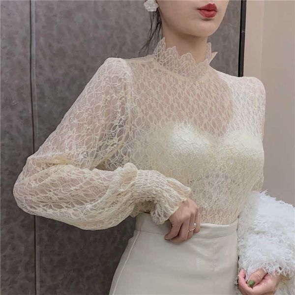 hollow out white lace blouse shirt women elegant flare sleeve summer blouses female casual long blusa 210601
hollow out white lace blouse shirt women elegant flare sleeve summer blouses female casual long blusa 210601