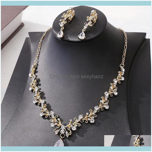 sets jewelryalloy leaf rhinestone zircon elegant jewelry set luxury wedding bridal for women necklace earring swd889 earrings & drop deliver, Silver
sets jewelryalloy leaf rhinestone zircon elegant jewelry set luxury wedding bridal for women necklace earring swd889 earrings & drop deliver, Silver