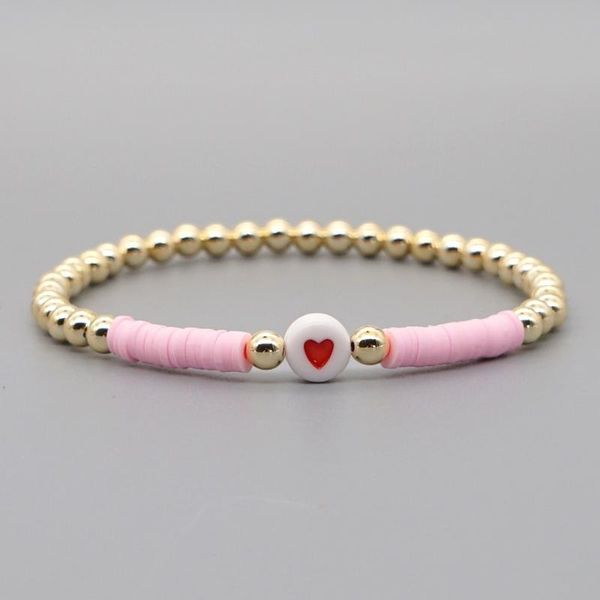 beaded, strands bbrichy heishi bracelet for women boho jewelry disc clay beads heart bracelets couples gift golden bead bangles, Black
beaded, strands bbrichy heishi bracelet for women boho jewelry disc clay beads heart bracelets couples gift golden bead bangles, Black