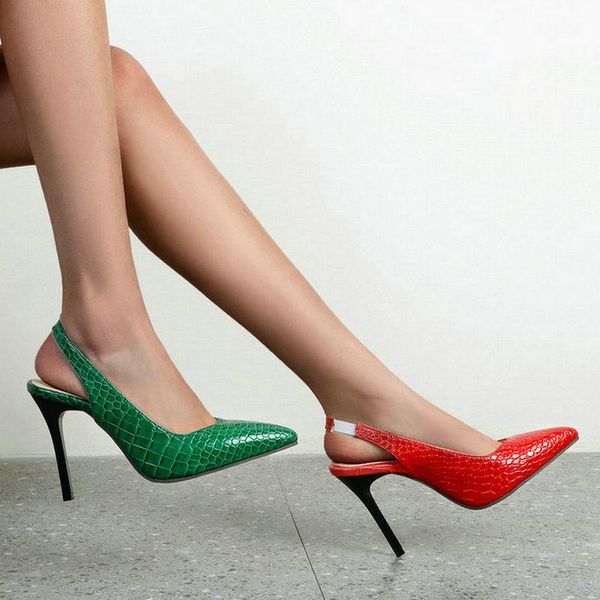 dress shoes 2021 pu leather women high heel fashion pointed toe thin pumps mixed color woman's, Black
dress shoes 2021 pu leather women high heel fashion pointed toe thin pumps mixed color woman's, Black