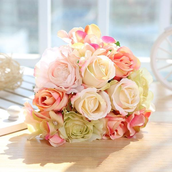 artificial flowers rose bouquet for wedding home party decoration fake flower silk rose autumn decoration fall flower
artificial flowers rose bouquet for wedding home party decoration fake flower silk rose autumn decoration fall flower