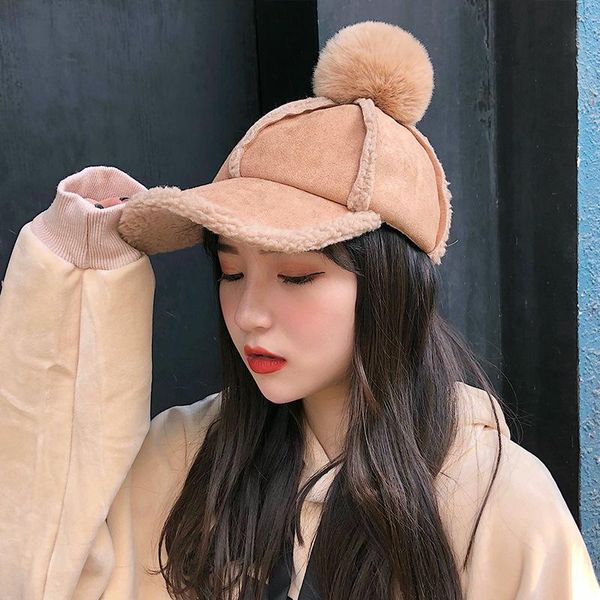 beanies autumn winter berber fleece warm baseball cap women - casual fur ball soft girl peaked student hat
beanies autumn winter berber fleece warm baseball cap women - casual fur ball soft girl peaked student hat
