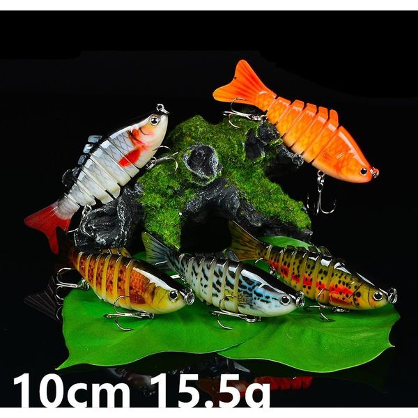 1pcs 15 color 10cm 15.5g multi-section fishing hooks fishhooks 6# hook plastic hard baits & lures pesca fishing tackl jllaks sport777
1pcs 15 color 10cm 15.5g multi-section fishing hooks fishhooks 6# hook plastic hard baits & lures pesca fishing tackl jllaks sport777