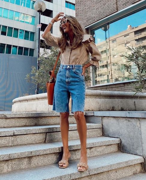women's jeans women 2021 high waist casual button fringed denim five-quarter pants spring, summer and autumn broken pocket girls straig, Blue
women's jeans women 2021 high waist casual button fringed denim five-quarter pants spring, summer and autumn broken pocket girls straig, Blue