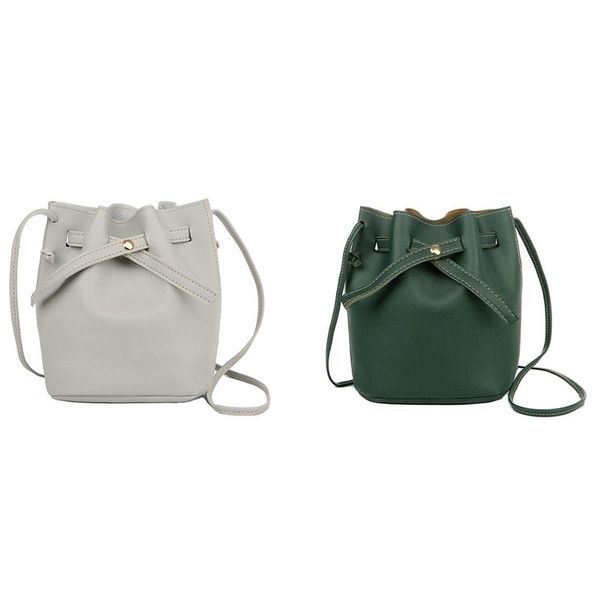 evening bags asds-2pcs ladies bag pu leather messenger shoulder solid color bucket handbag, gray & dark green
evening bags asds-2pcs ladies bag pu leather messenger shoulder solid color bucket handbag, gray & dark green