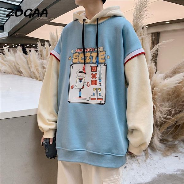 men's hoodies & sweatshirts zogaa men spring cartoon printed casual loose hooded pullover outwear lounge wear harajuku sweatshirt chic, Black
men's hoodies & sweatshirts zogaa men spring cartoon printed casual loose hooded pullover outwear lounge wear harajuku sweatshirt chic, Black