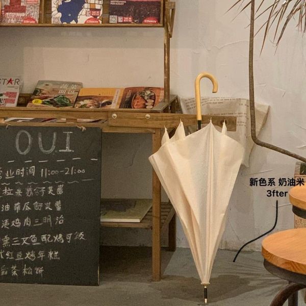 umbrellas women long handle umbrella windproof vintage pongee gentle color hanging paraguas grande household merchandises ef50ub
umbrellas women long handle umbrella windproof vintage pongee gentle color hanging paraguas grande household merchandises ef50ub