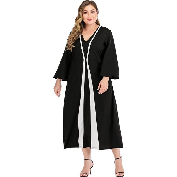 plus size dresses 2021 long sleeve v-neck maxi dress vintage full large oversized celebrity graduation dinner, Black
plus size dresses 2021 long sleeve v-neck maxi dress vintage full large oversized celebrity graduation dinner, Black