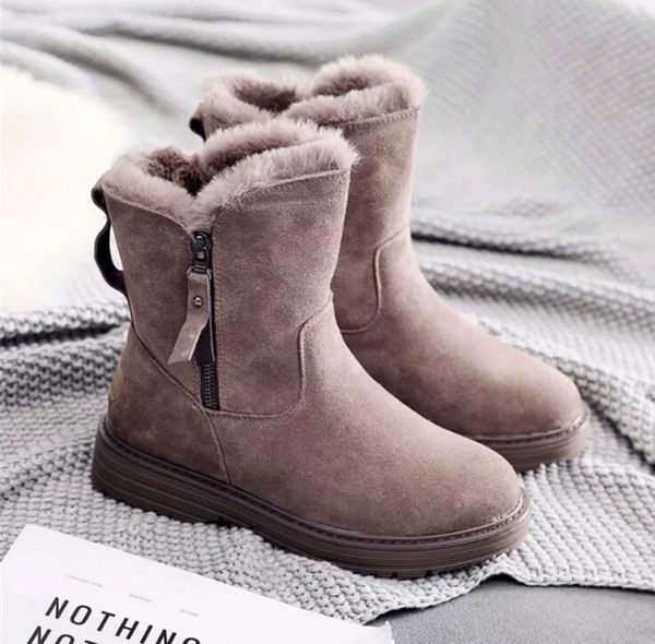 boots women snow beige plush warm fur causal shoes sneakers ankle booties platform thick sole lace up winter, Black
boots women snow beige plush warm fur causal shoes sneakers ankle booties platform thick sole lace up winter, Black