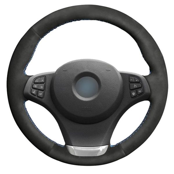 steering wheel covers black suede hand-stitched car cover for e83 x3 2003-2010 e53 x5 2000-2006
steering wheel covers black suede hand-stitched car cover for e83 x3 2003-2010 e53 x5 2000-2006