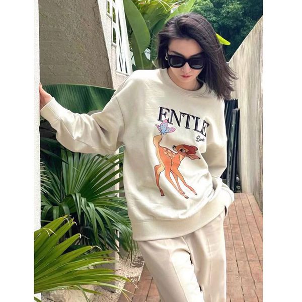 brand hoodie ed wang ou's same 21 early autumn new cartoon printed letters embroidered casual round neck sweater gx2661, Black
brand hoodie ed wang ou's same 21 early autumn new cartoon printed letters embroidered casual round neck sweater gx2661, Black