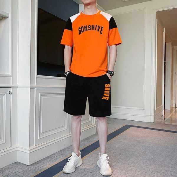 early summer high school students short sleeve t-shirt men's korean loose boys' clothes youth leisure sports suit tracksuits, Gray
early summer high school students short sleeve t-shirt men's korean loose boys' clothes youth leisure sports suit tracksuits, Gray