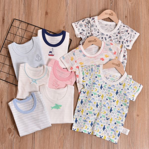 songyou xisongwu new cartoon short three piece sleeve t-shirt for boys and girls, Black;white
songyou xisongwu new cartoon short three piece sleeve t-shirt for boys and girls, Black;white