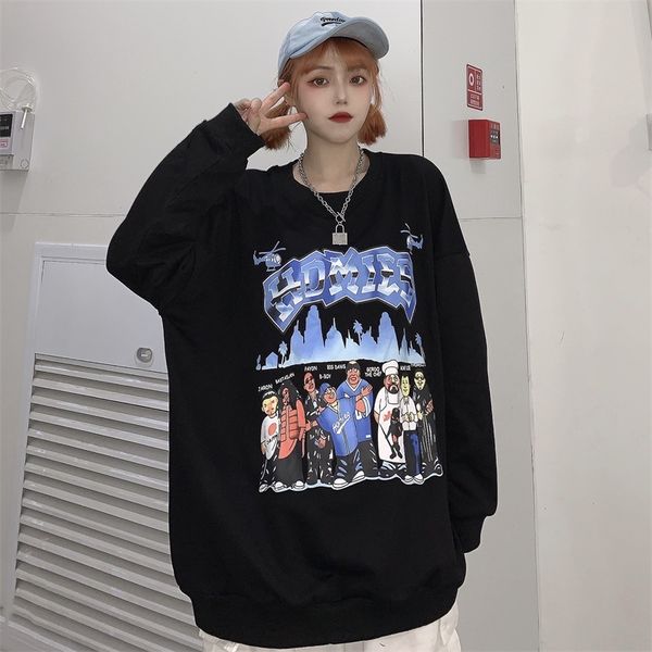 2021 new akihara style loose japanese cartoon print hoodie tide round neck long-sleeved sweatshirt trendy women 90dv, Black
2021 new akihara style loose japanese cartoon print hoodie tide round neck long-sleeved sweatshirt trendy women 90dv, Black