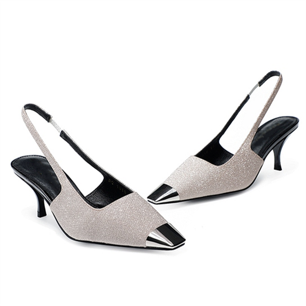 dress shoes 2021 metal mixed colors chaussure femme bling square toe wedding thin heel party woman high pumps slingbacks, Black
dress shoes 2021 metal mixed colors chaussure femme bling square toe wedding thin heel party woman high pumps slingbacks, Black
