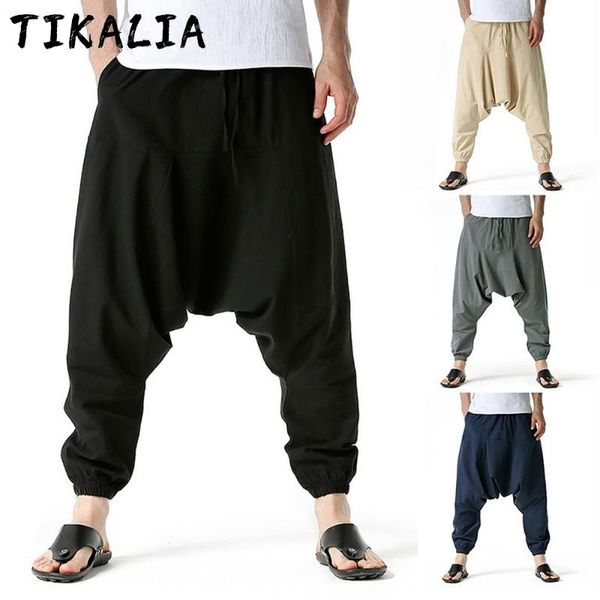 men's pants harem men loose baggy cotton casual wide leg streetwear hip hop trousers drawstring sweatpants fashion bottoms, Black
men's pants harem men loose baggy cotton casual wide leg streetwear hip hop trousers drawstring sweatpants fashion bottoms, Black