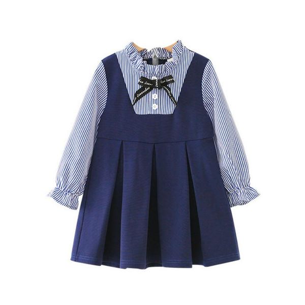 girl's dresses girls dress spring long sleeve striped bow baby princess toddler children clothes vestidos,#5760, Red;yellow
girl's dresses girls dress spring long sleeve striped bow baby princess toddler children clothes vestidos,#5760, Red;yellow