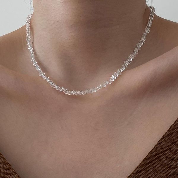 chokers lovoacc fantasy clear glass crystal beaded necklace for women bling beads chain choker necklaces party minimalist jewelry, Golden;silver
chokers lovoacc fantasy clear glass crystal beaded necklace for women bling beads chain choker necklaces party minimalist jewelry, Golden;silver