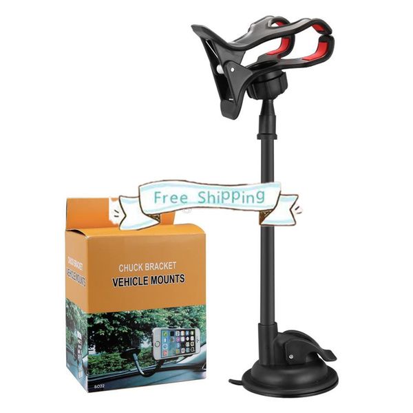 stock dhl universal holder long arm clamp windshield dashboard car mount holder 360 degree rotation cellphone mount with retail package
stock dhl universal holder long arm clamp windshield dashboard car mount holder 360 degree rotation cellphone mount with retail package