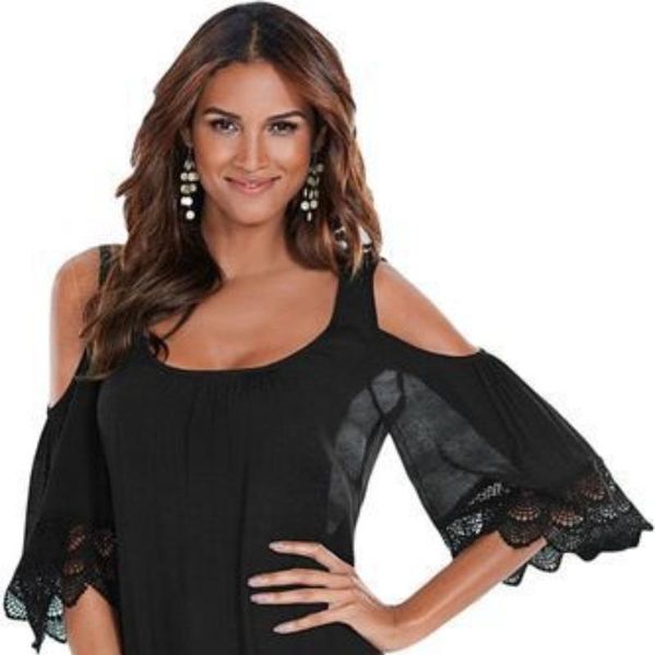 women's swimwear 2021 women lace crochet bathing suit bikini cover up tassel summer beach wear dress kimono ladies beachwear, White;black
women's swimwear 2021 women lace crochet bathing suit bikini cover up tassel summer beach wear dress kimono ladies beachwear, White;black