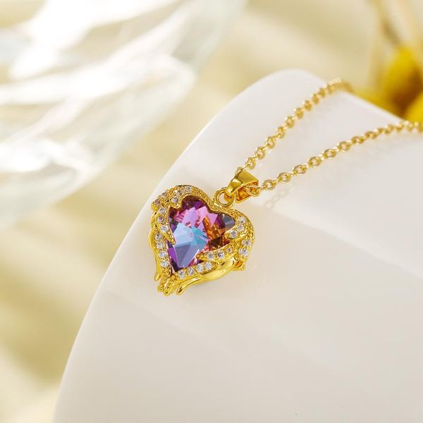 chains korean heart of ocean necklace female love forever crystal zircon pendant gold color choker women chain jewelry, Silver
chains korean heart of ocean necklace female love forever crystal zircon pendant gold color choker women chain jewelry, Silver